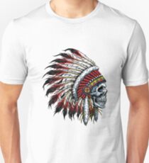 Indian Skull Unisex T-Shirt