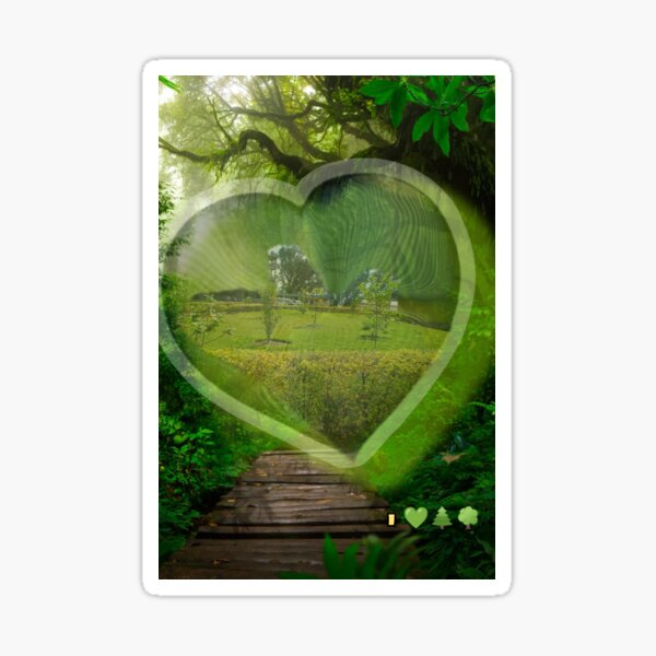 love of the environment Sticker