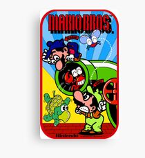 Mario Bros Arcade Canvas Print