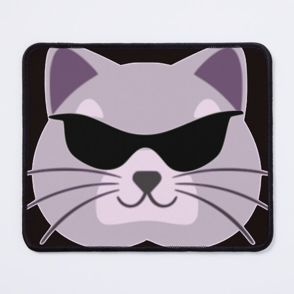 Item preview, Funny Cat Face With Funky Glasses - funny cat face designed and sold by latelierdechris.