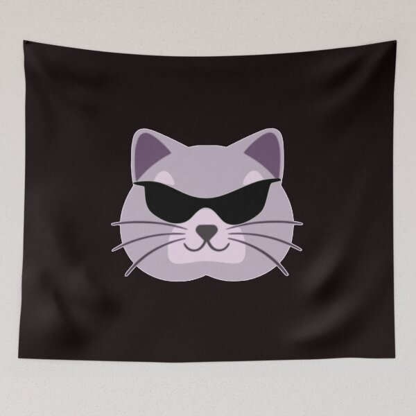 Item preview, Funny Cat Face With Funky Glasses - funny cat face designed and sold by latelierdechris.