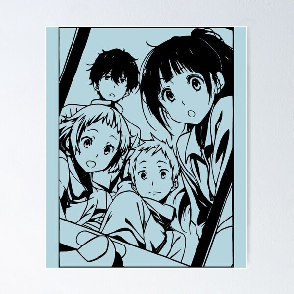Item preview, Hyouka selfie designed and sold by MaximusKova.