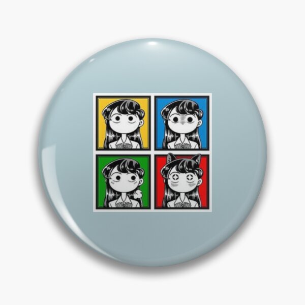 Item preview, Komi can't communicate Pop Art designed and sold by JacinLeffler.
