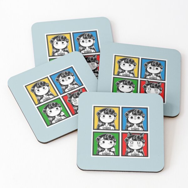 Item preview, Komi can't communicate Pop Art designed and sold by JacinLeffler.