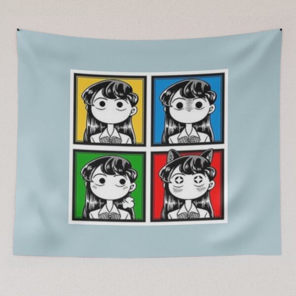 Item preview, Komi can't communicate Pop Art designed and sold by JacinLeffler.