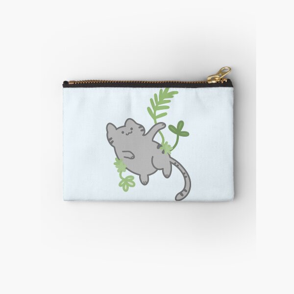 Item preview, Grey cat with grass designed and sold by Smilemerch.