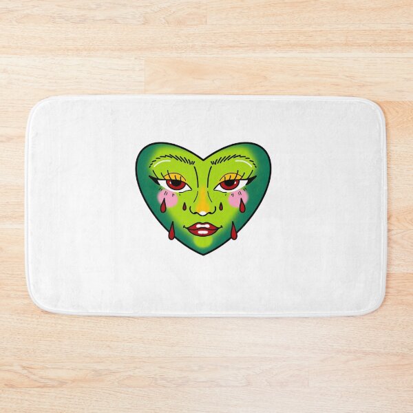 Item preview, Crying Blood Tears Heart Green cute gift designed and sold by AnanasArt.