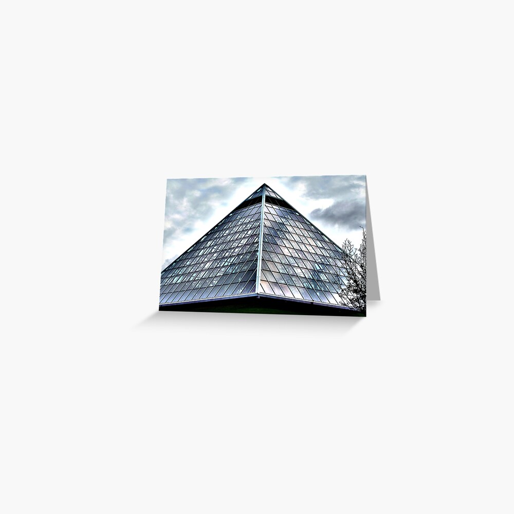 Alien Pyramid Greeting Card