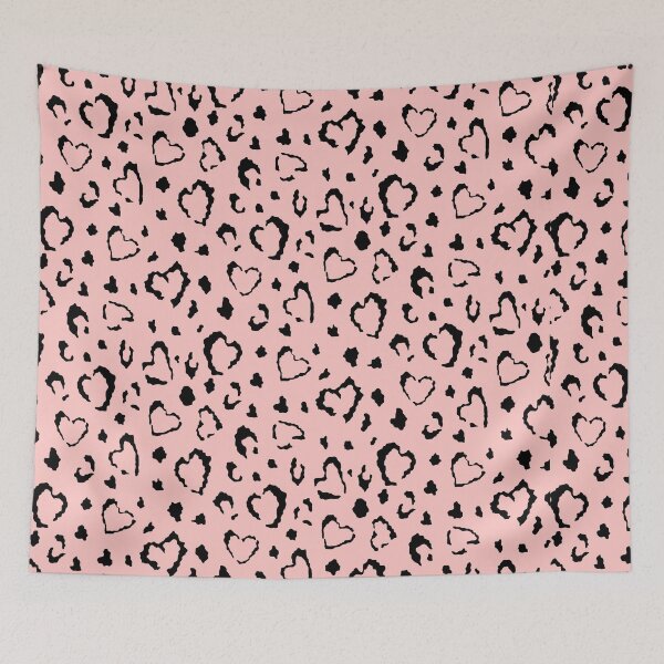 Item preview, Pink heart leopard designed and sold by Zip-Zup.