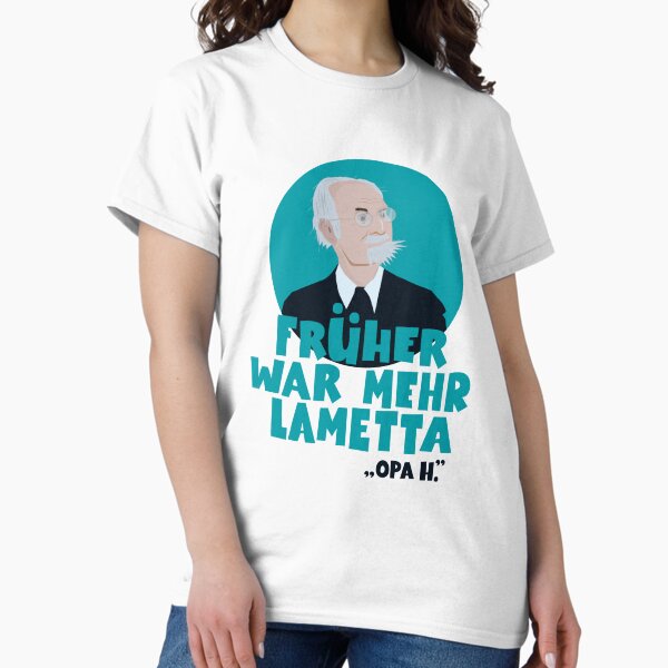 Vista previa del artículo con la obra «Antes había más oropel - Loriot - TV Kult - Alemán - hoppenstedt», diseñado y vendido por Boogosh.