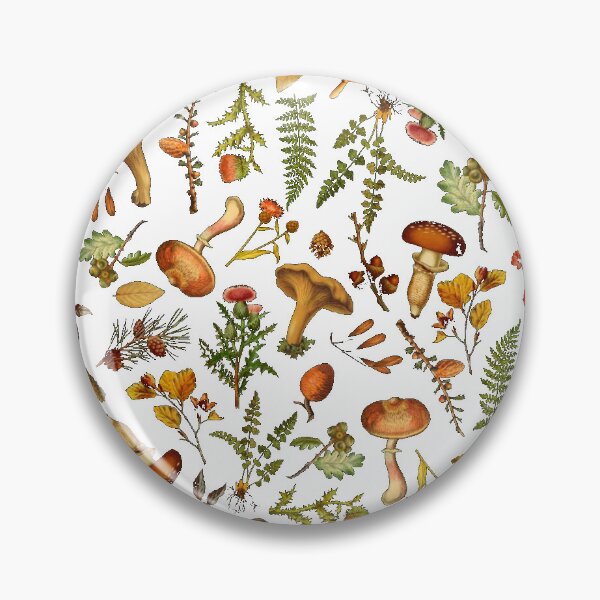 Item preview, Mushroom Foragers Pattern designed and sold by Eclipse Media.
