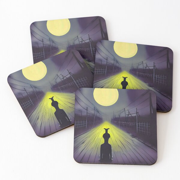 Item preview, Watching the Full Moon Rise designed and sold by PictureNZ.