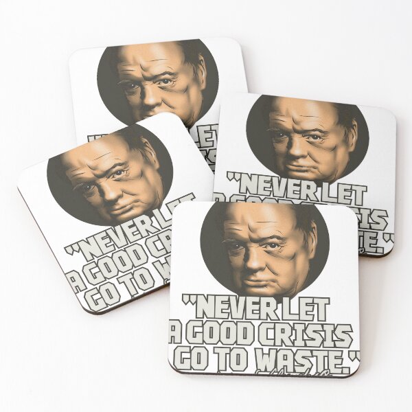 Item preview, Churchill quote about crises designed and sold by Spassprediger.