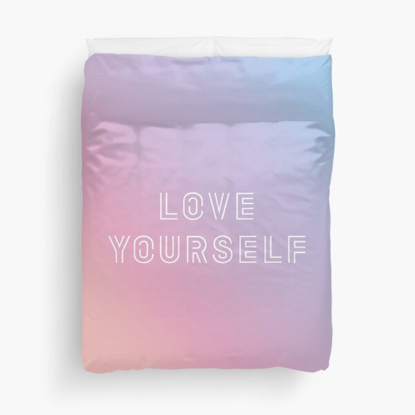 BTS LIEBEN SICH PASTELL Bettbezug