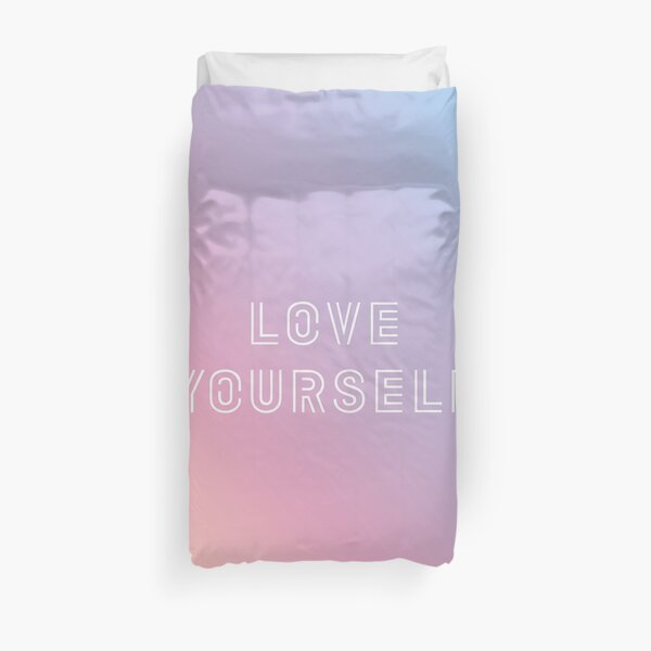 BTS LOVE YOURSELF PASTEL Duvet Cover