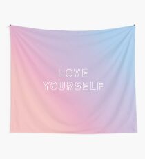 BTS LOVE YOURSELF PASTEL Wall Tapestry