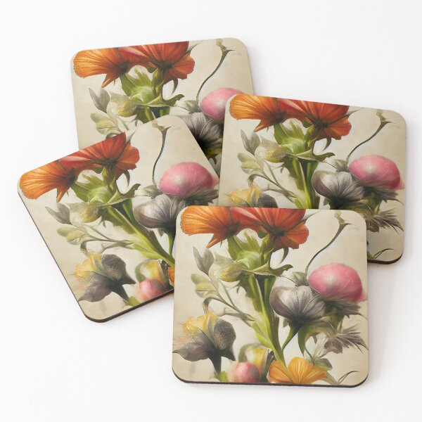 Item preview, Romantic flowers designed and sold by ladarkepoque.