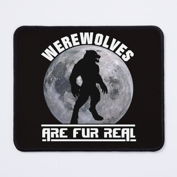 Item preview, Werewolves Are Fur Real - cool spooky werewolf designed and sold by latelierdechris.