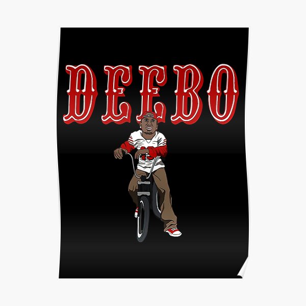 CDeebo Samuel Bicycle Funny' Poster for Sale by Hudson99