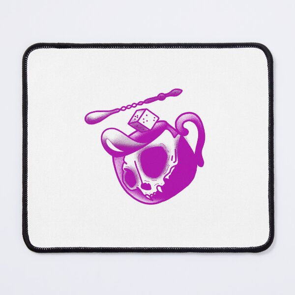 Item preview, deadly tea, punk teacup and a sugar cube cute gift designed and sold by AnanasArt.