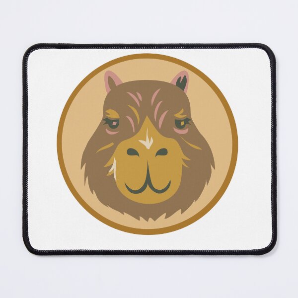 Item preview, zoo animal capybaras, capybaras designed and sold by BubbleArt24.