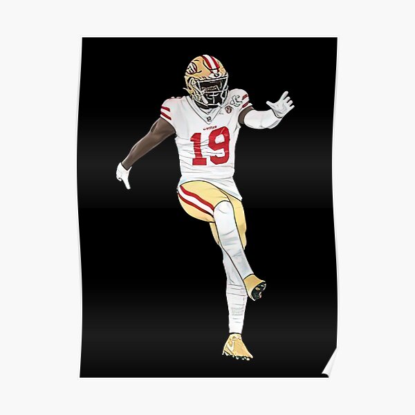 Rinkha Deebo Samuel Football Paper Poster 49ers 5 T-Shirt