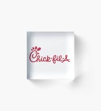 Chick-Fil-A Acrylic Block