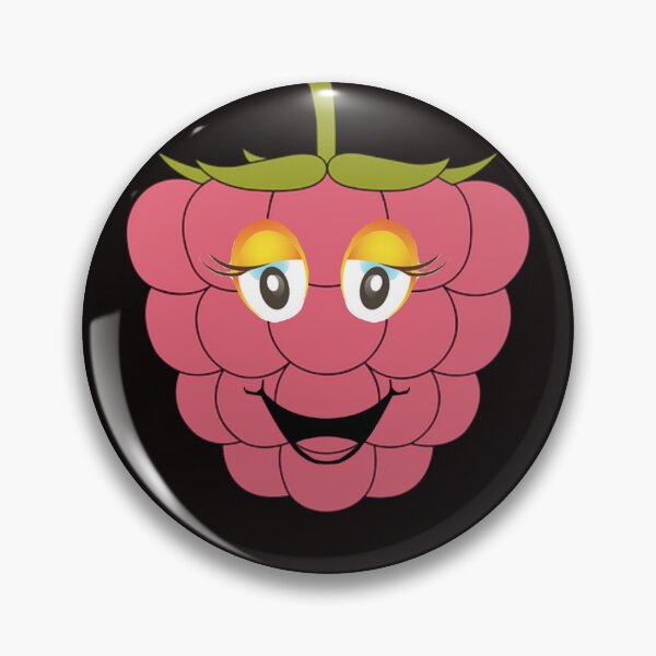Item preview, Cute And Beautiful Raspberry - funny cute fruit designed and sold by latelierdechris.