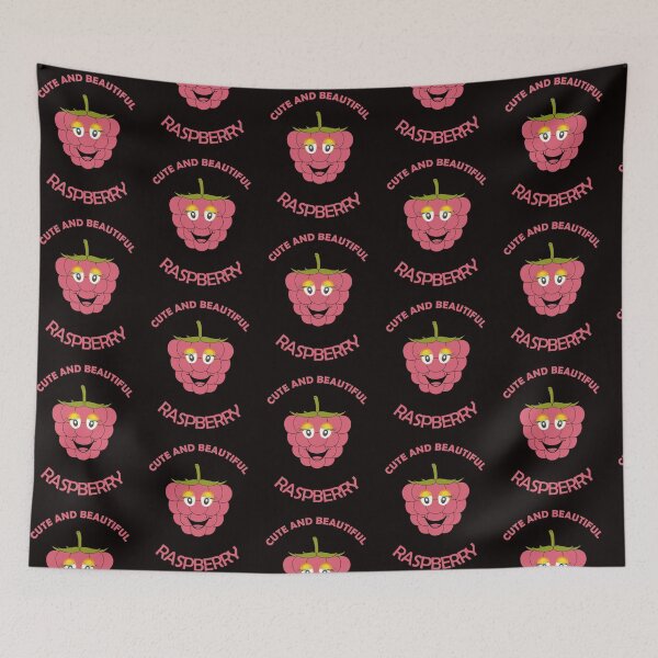 Item preview, Cute And Beautiful Raspberry - funny cute fruit designed and sold by latelierdechris.