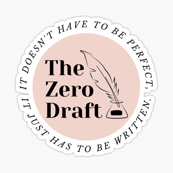 Artikel-Vorschau von Der Nullzug. Es muss nicht perfekt sein, es muss nur geschrieben werden. (rosa Design), designt und verkauft von CreativeStrand.
