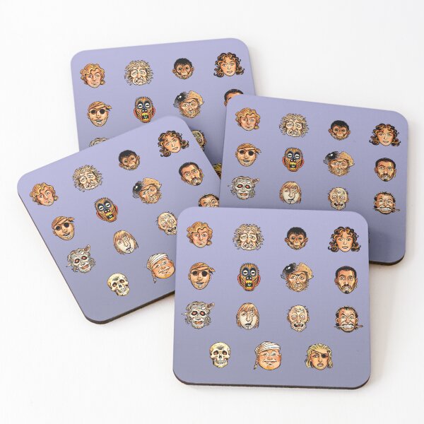 Item preview, Dial-a-Pirate faces (Monkey Island) HIGH QUALITY reproduction designed and sold by ertxyz.