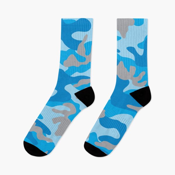 Item preview, Camouflage Bright Blue designed and sold by Rainbows Galore.