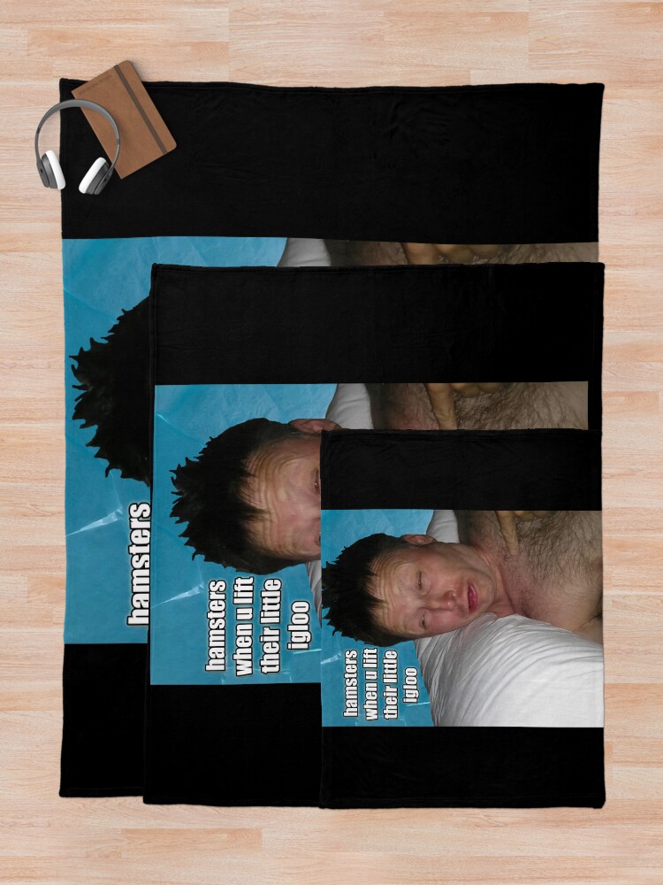 "Limmy Waking Up Guy Meme" Throw Blanket for Sale by fomodesigns