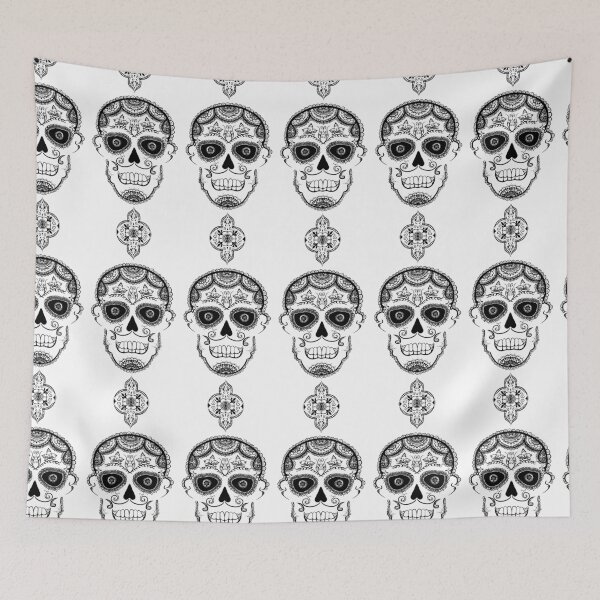 Item preview, All Hallows Skull designed and sold by ZellyKat.