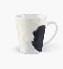 Cowhide Black and white Tall Mug
