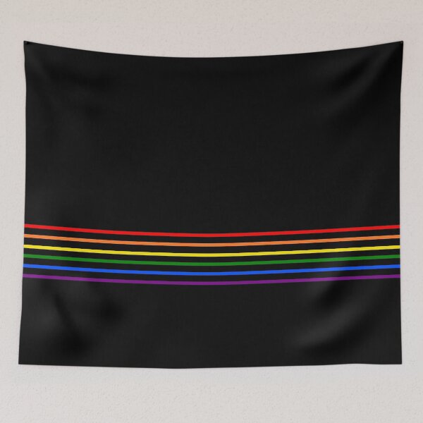 Item preview, Minimalist Pride Flag designed and sold by AmandaRoseArts.