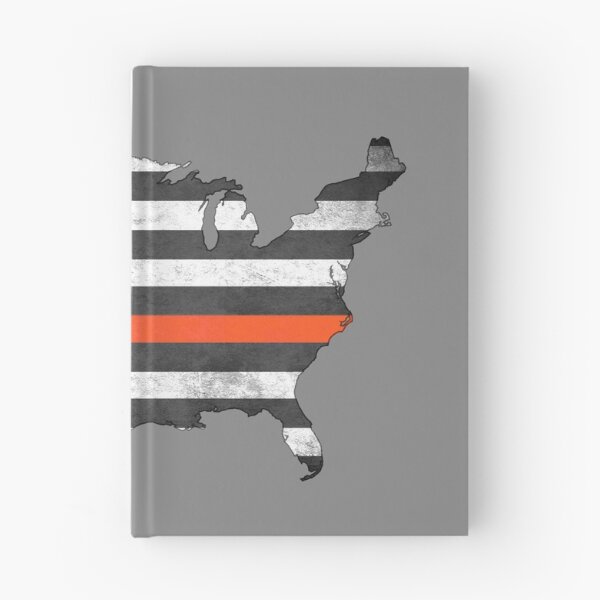 Item preview, United States Silhouette Thin Orange Line designed and sold by Robjohnsilvers.