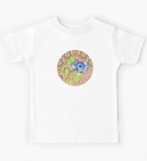 Camiseta para niños Rococo Nouveau Maine Blueberries
