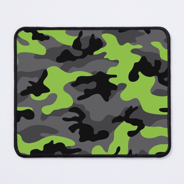 Item preview, Dark Camouflage - Lime Green designed and sold by Rainbows Galore.