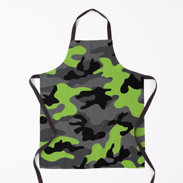 Item preview, Dark Camouflage - Lime Green designed and sold by Rainbows Galore.