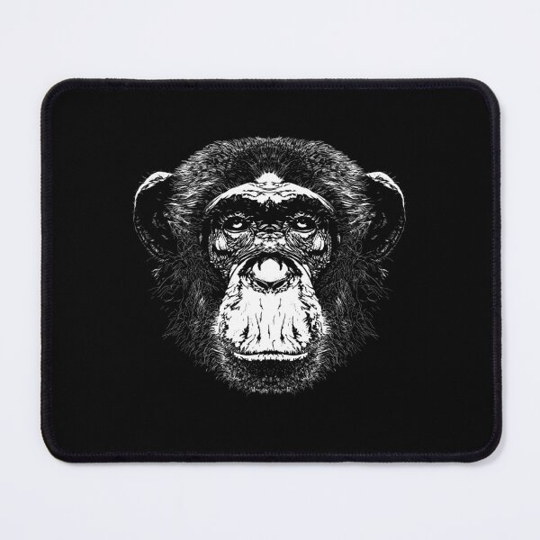 Item preview, chimpanzee head designed and sold by DerSenat.