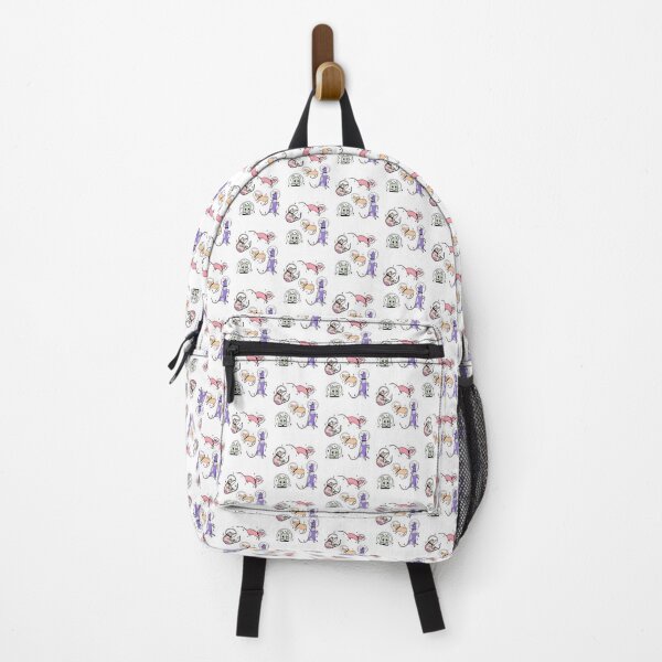 Item preview, five astronaut rats in pastel colors cute gift designed and sold by AnanasArt.