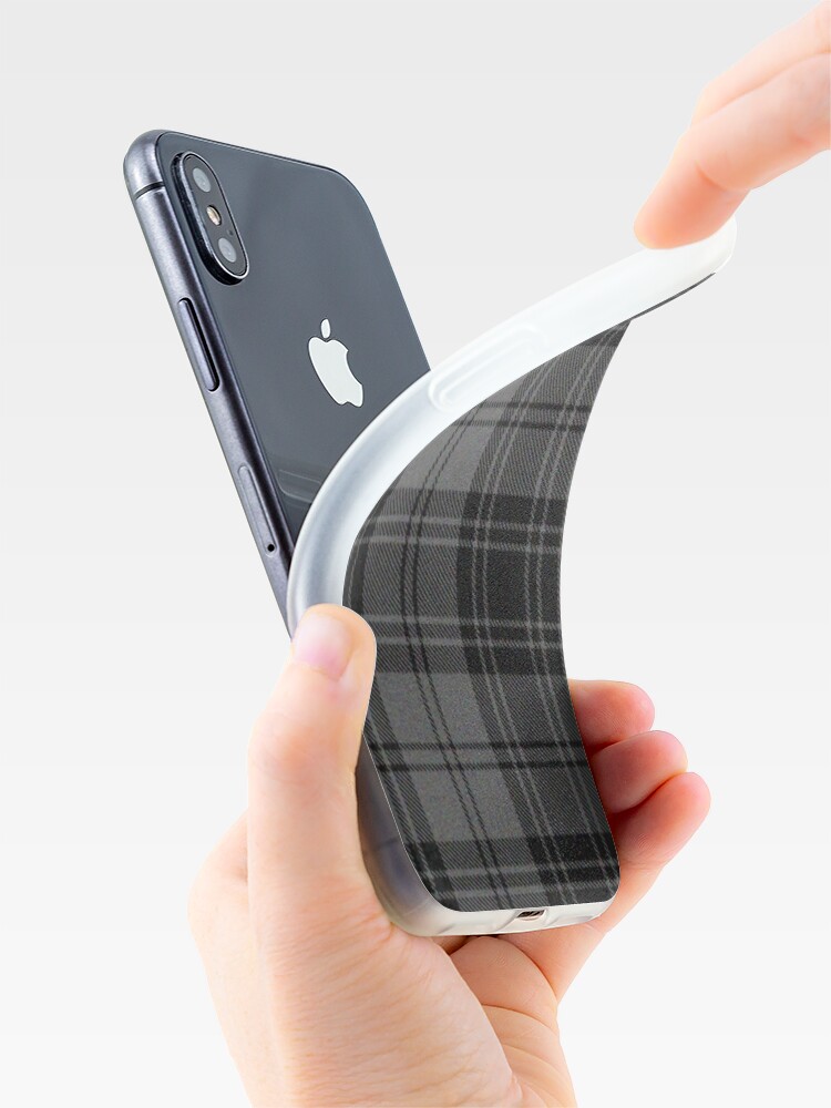 Alternate view of Grey Flannel iPhone Case