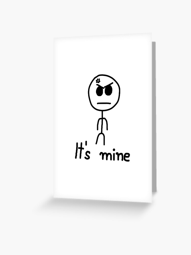 Funny Stickman Meme Greeting Cards for Sale