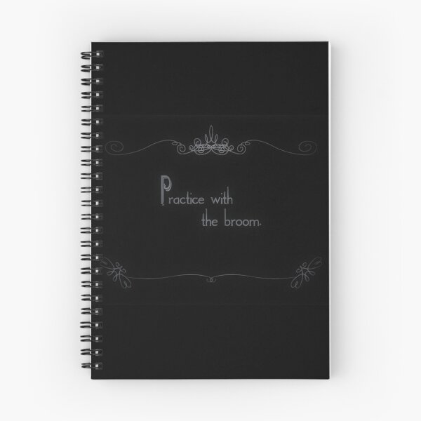 Item preview, "Practice with the broom" Title Frame | LWA designed and sold by VoltageStone.