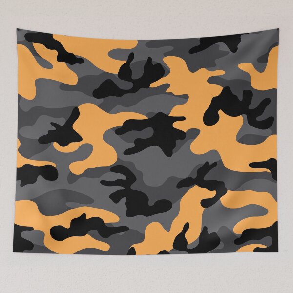 Item preview, Dark Camouflage - Orange designed and sold by Rainbows Galore.