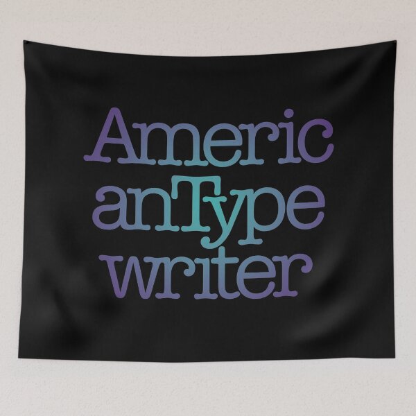 Item preview, American Typewriter v.1 designed and sold by x1brett.