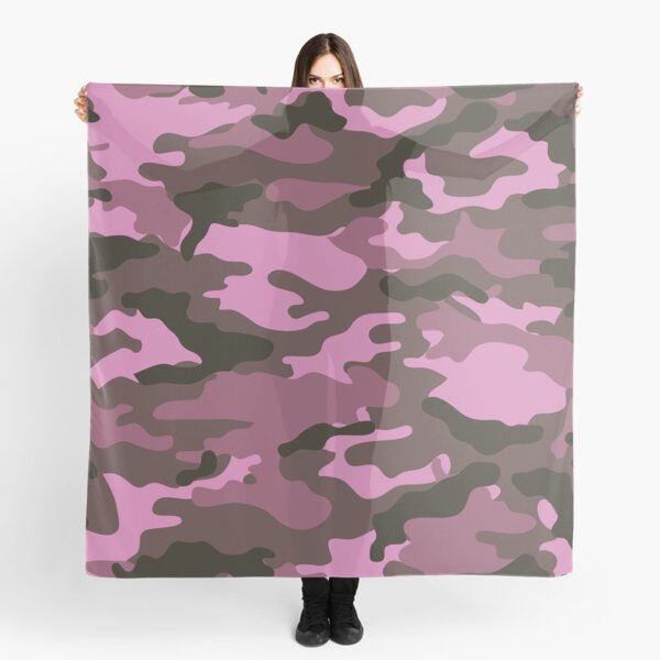 pink camo scarf