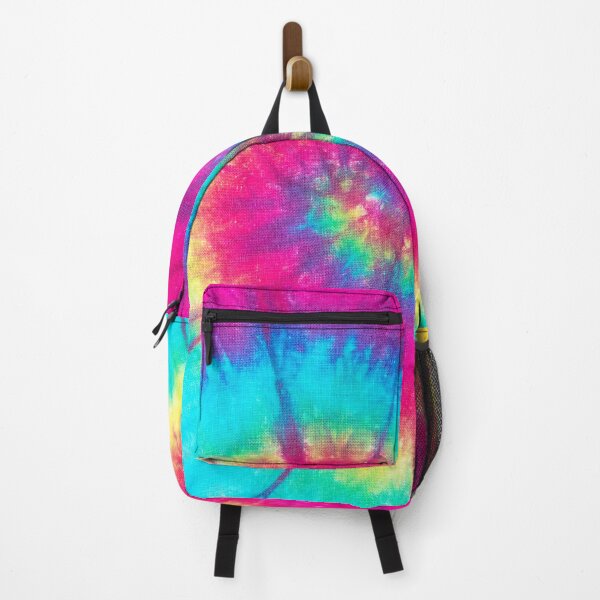 Artikelvorschau, Hellrosa und türkisfarbenes Spiral-Tie-Dye-Druckfoto entworfen und verkauft von cgroenewald.
