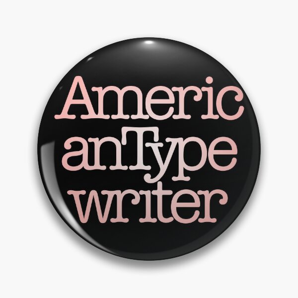 Item preview, American Typewriter v.3 designed and sold by x1brett.